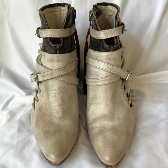 Freebird Jerome Size 9 Beige Ankle Bootie - Picture 9 of 16